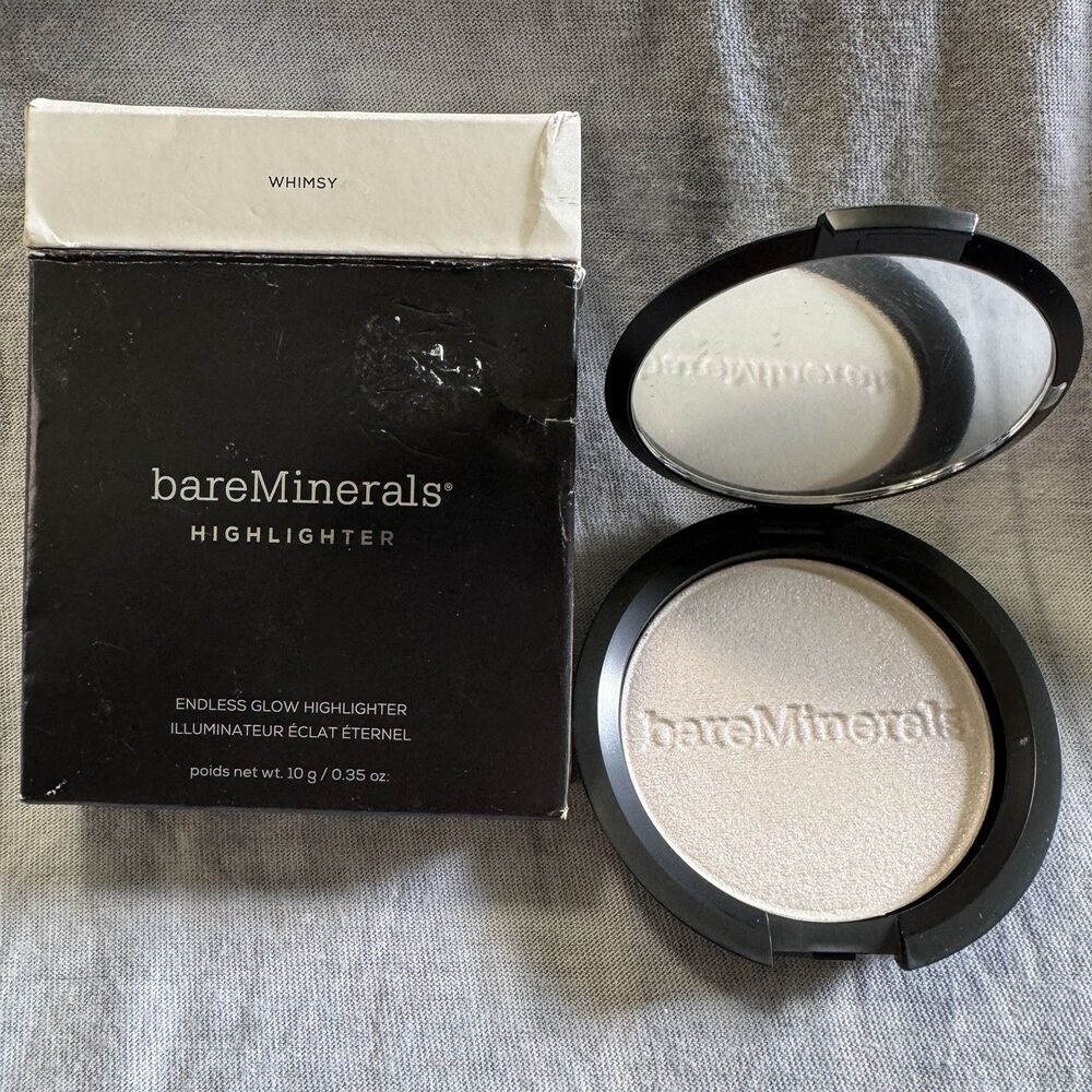 bareMinerals Endless Glow Highlighter Powder 0.35 oz / 10g - WHIMSY - NIB
